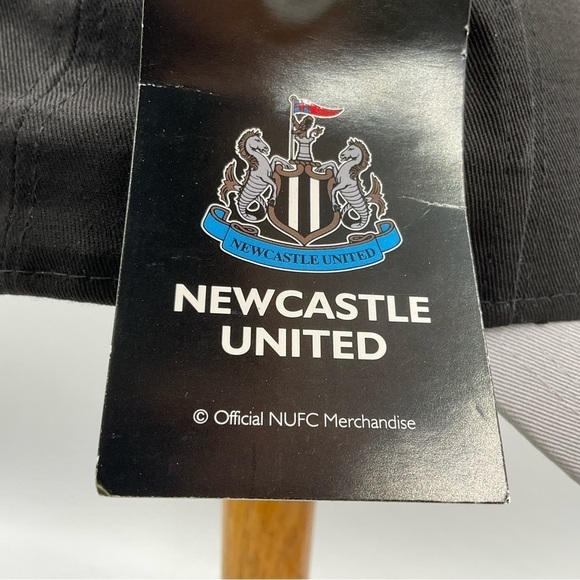 Newcastle United Hat Magpies Football NUFC Embroidery Soccer Cap Black New Era - Picture 5 of 12